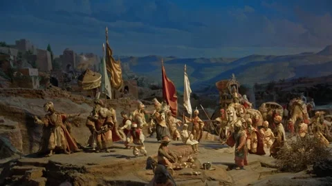 Journey of the Three Wise Kings 스톡 동영상 295683522