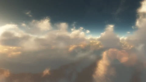 Journey through the clouds 스톡 동영상 32935074