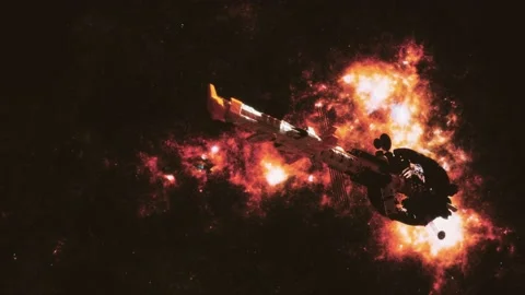 Journey Through the far Galaxy 動画素材 138084927