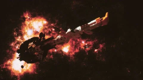 Journey Through the far Galaxy Stock Footage 138858074