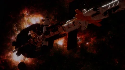 Journey Through the far Galaxy Stock Footage 139813525
