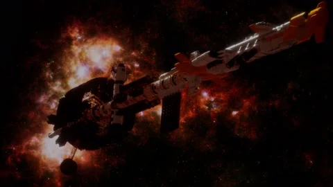 Journey Through the far Galaxy Stock Footage 142550633