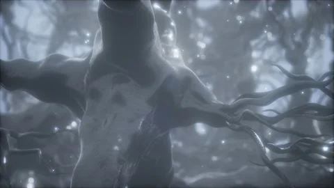 Journey through a neuron cell network inside the brain Stock Footage 122931948