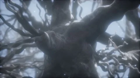 Journey through a neuron cell network inside the brain Stock Footage 131581805