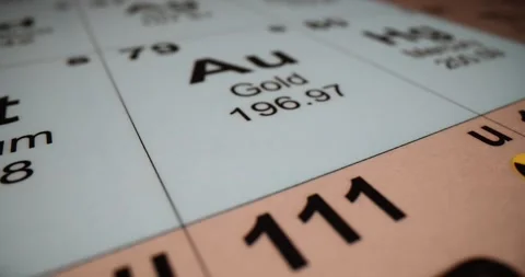Journey through periodic table with study of elements and properties Stock Footage 272296524