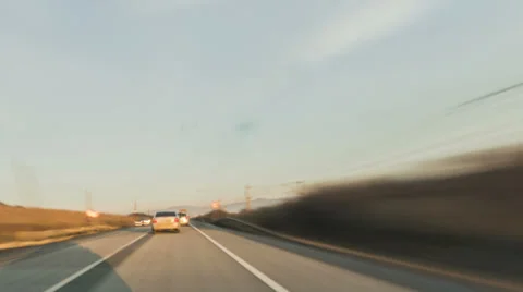 Journey time lapse centered Stock Footage 34016079