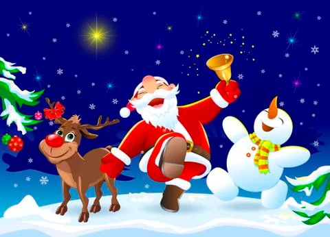 The Joy of Christmas 1 Stock-Illustration