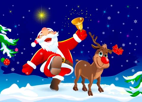 The Joy of Christmas 2 Stock Illustration