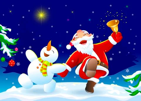 The Joy of Christmas Stock-Illustration