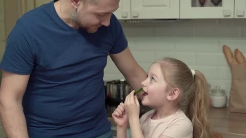 The Joy of Cooking Together Stock Footage 303577949