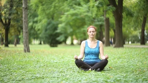 Joy of doing yoga Stock Footage 80999589