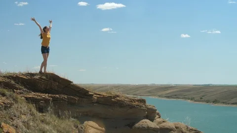 The joy of freedom Video stock 114896125