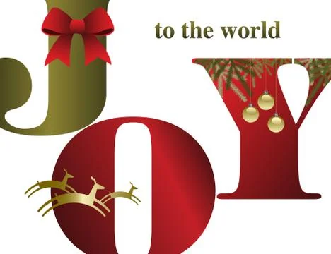 Joy to the World Stock Illustration