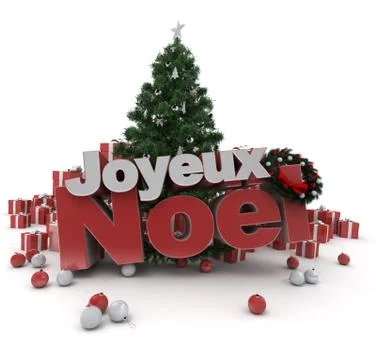 Joyeux Noel Stock Illustration