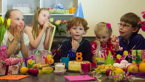 Joyful Birthday HD Stock Footage 249811060