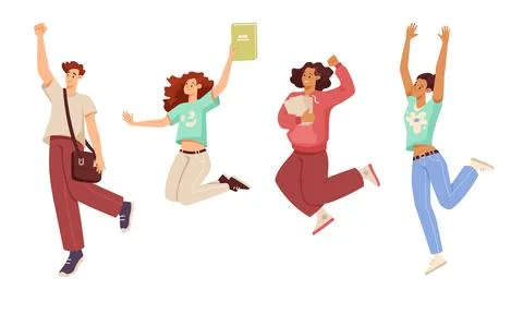 A Joyful Celebration of Learning and Notable Achievements by Students and the Stock Illustration