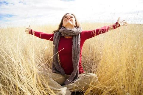 Joyful sunshine Stock Photos