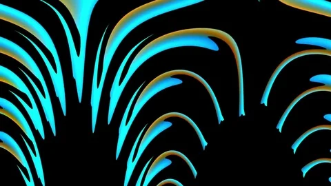 Joyful young plants dancing fun Stock Footage 74920599