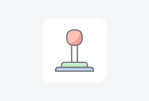 Joypad control  fully editable vector icon Stock Illustration