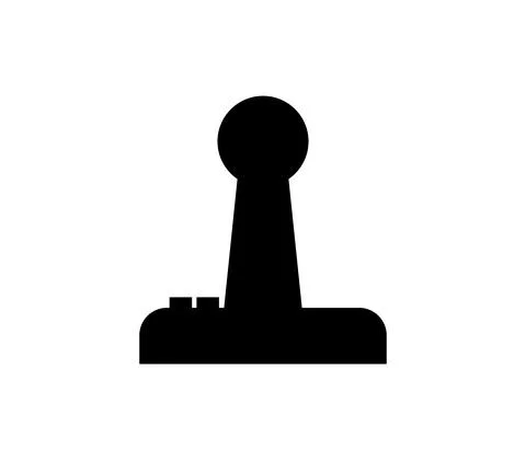 Joypad icon illustrated in vector on white background Stock Illustration