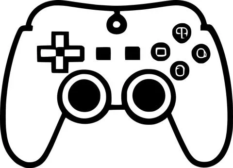 Joypad icon vector symbol design illustration Stock Illustration