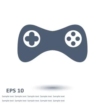 Joypad sign simbol. Stock Illustration