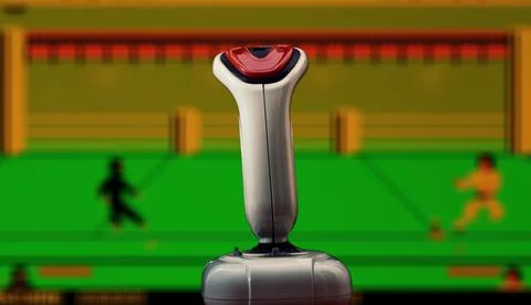 Joystick abandonware ninja Stock Photos