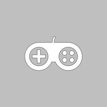 Joystick computer symbol Stock Illustration