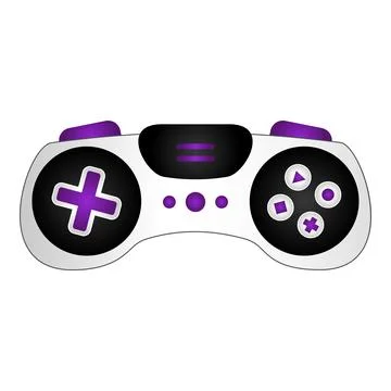 Joystick control icon cartoon vector. Game console Stock Illustration