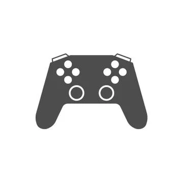 Joystick flat icon vector Stock Illustration