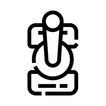 Joystick game controller icon for retro arcade gaming Stock Illustration