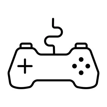 Joystick game controller icon vector for graphic design, logo, web site, soci Stock Illustration