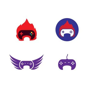 Joystick game illustration 스톡 일러스트