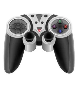 Joystick for gaming console vector illustration eps 10 Illustrazione stock