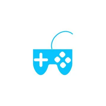 Joystick icon flat Stock Illustration