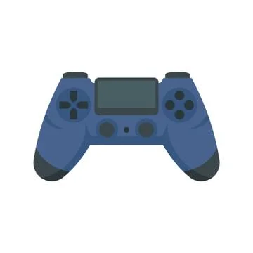 Joystick icon, flat style Stock Illustration