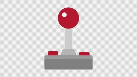 Joystick Icon Stock Footage 205066671