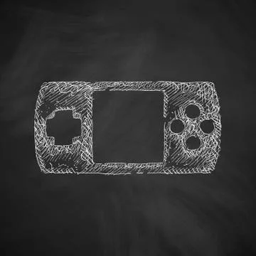 Joystick icon Illustrazione stock