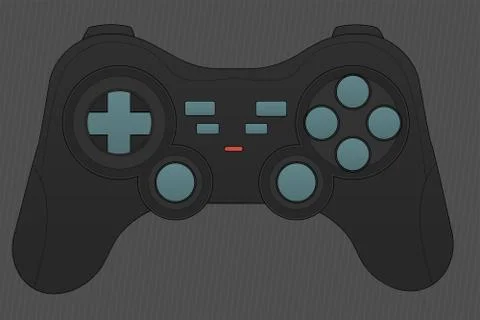 Joystick Illustration Illustrazione stock