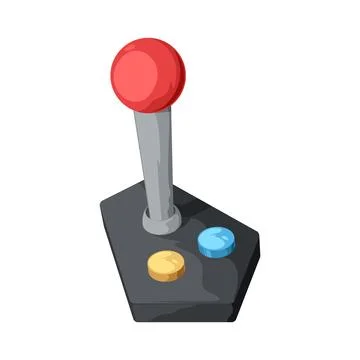 Joystick illustration Stock Illustration