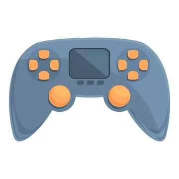 Joystick pc icon cartoon vector. Sport gamer Illustrazione stock