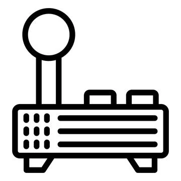 Joystick Vector Icon Design Illustration Stock Illustration