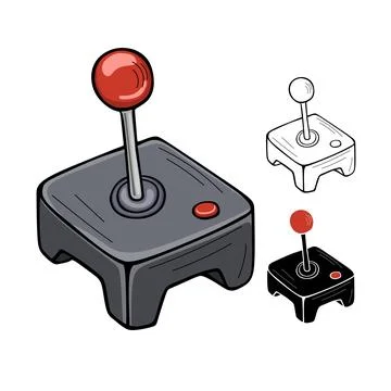 Joystick vector illustration isolated icon Stock Illustration