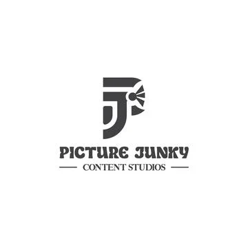 JP Letter Logo Illustrazione stock