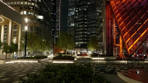 JP Morgan Chase Tower in Houston - HOUSTON, UNITED STATES - NOVEMBER 02, 2022 Stock Footage 223346673