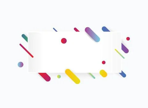 Jpeg geometric motion background. Color business card. Colorful modern design Stock Illustration