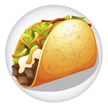 JPEG Tacos Stock Illustration