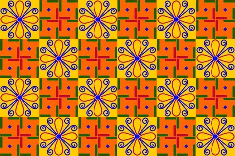 JPG background Versatile pattern Versatile Can be connected in all directions Stock Illustration