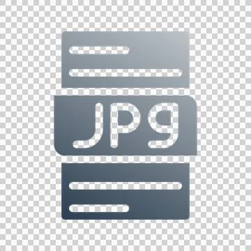 Jpg gradient document icon. can be used for website, ui and mobile app. Illustrazione stock