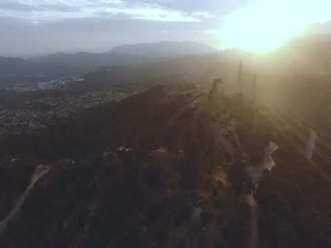 JPL Hills Stock Footage 79728054